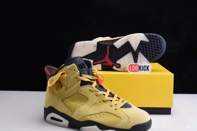 Bmlin JORDAN CN1084-300 X YELLOW 6 AIR TRAVIS SCOTT 0605